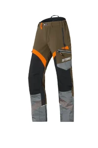 Klimbroek, zonder snijbescherming, ADVANCE X-CLIMB, maat XXL, turf