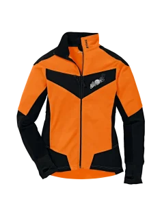 Fleecejack, DYNAMIC, maat M, fluo-oranje